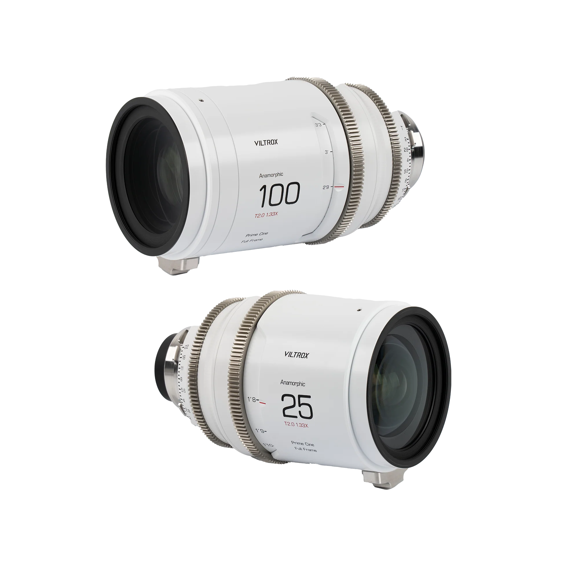 Viltrox Anamorphic Cine-Objektiv Set 25/100 mm T2.0 1.33x mit PL-Mount