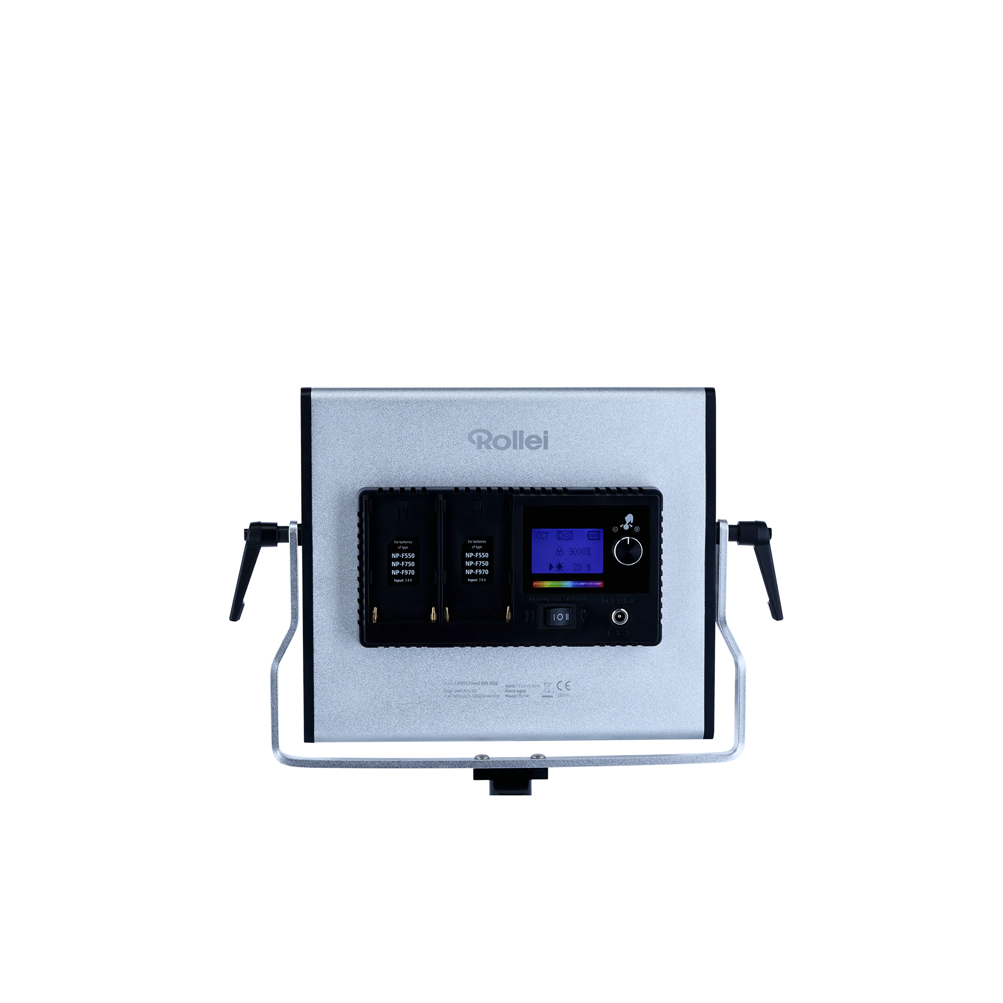 Bundle 2x LUMIS LED-Panel 600 RGB inkl. Lampenstative - Image 12