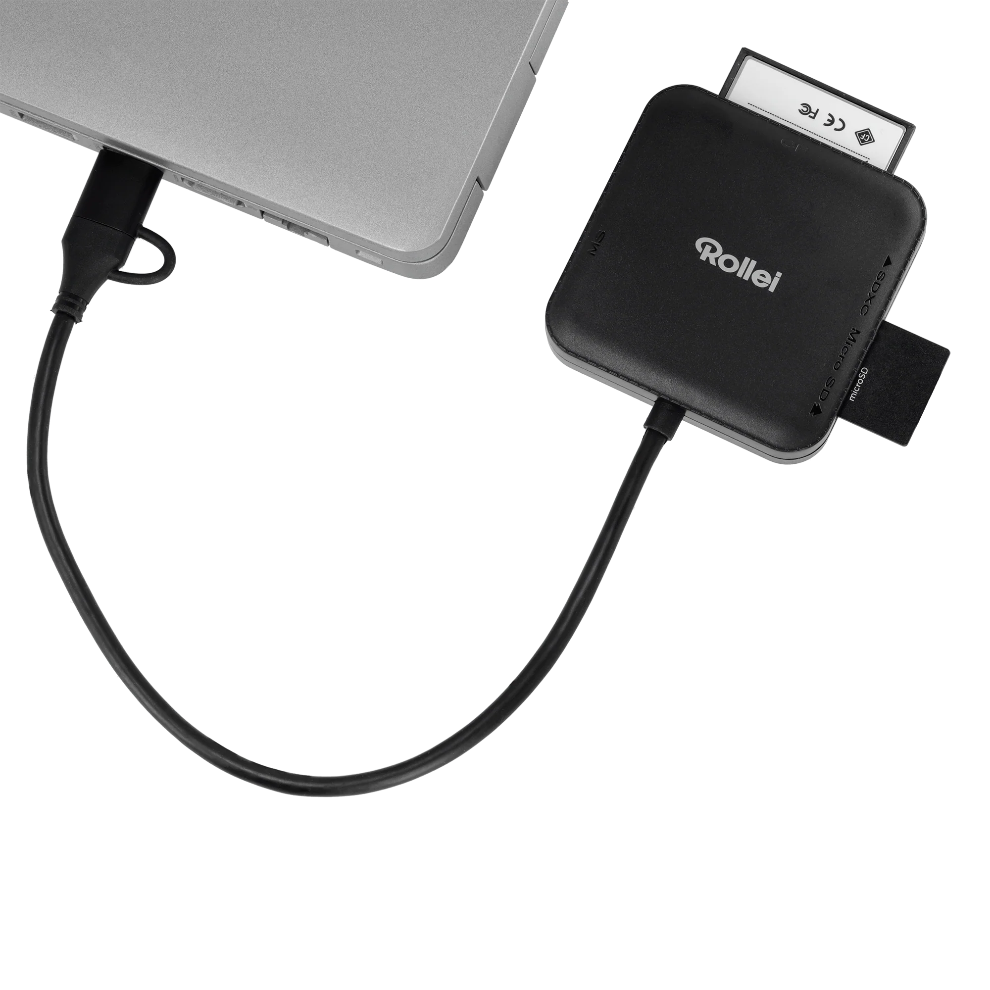 Bundle 4-in-1 Kartenlesegerät + Case | SD, CF, MS & microSD - Image 11