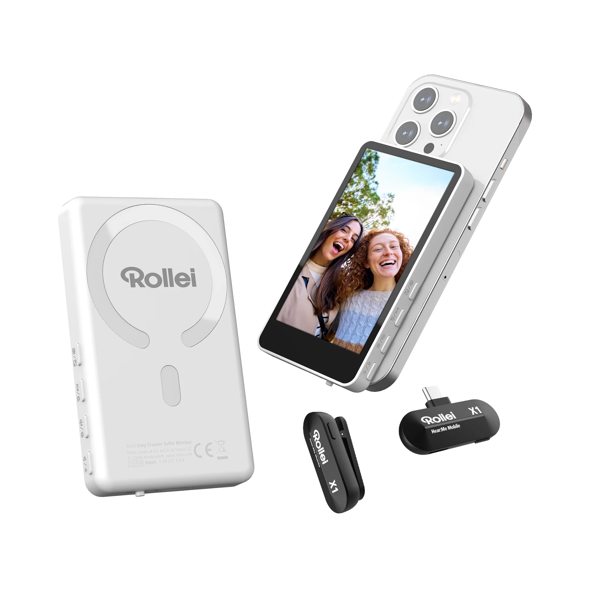 Bundle Easy Creator | Selfie Monitor & Hear:Me Mobile X1 Mikrofon - Image 22