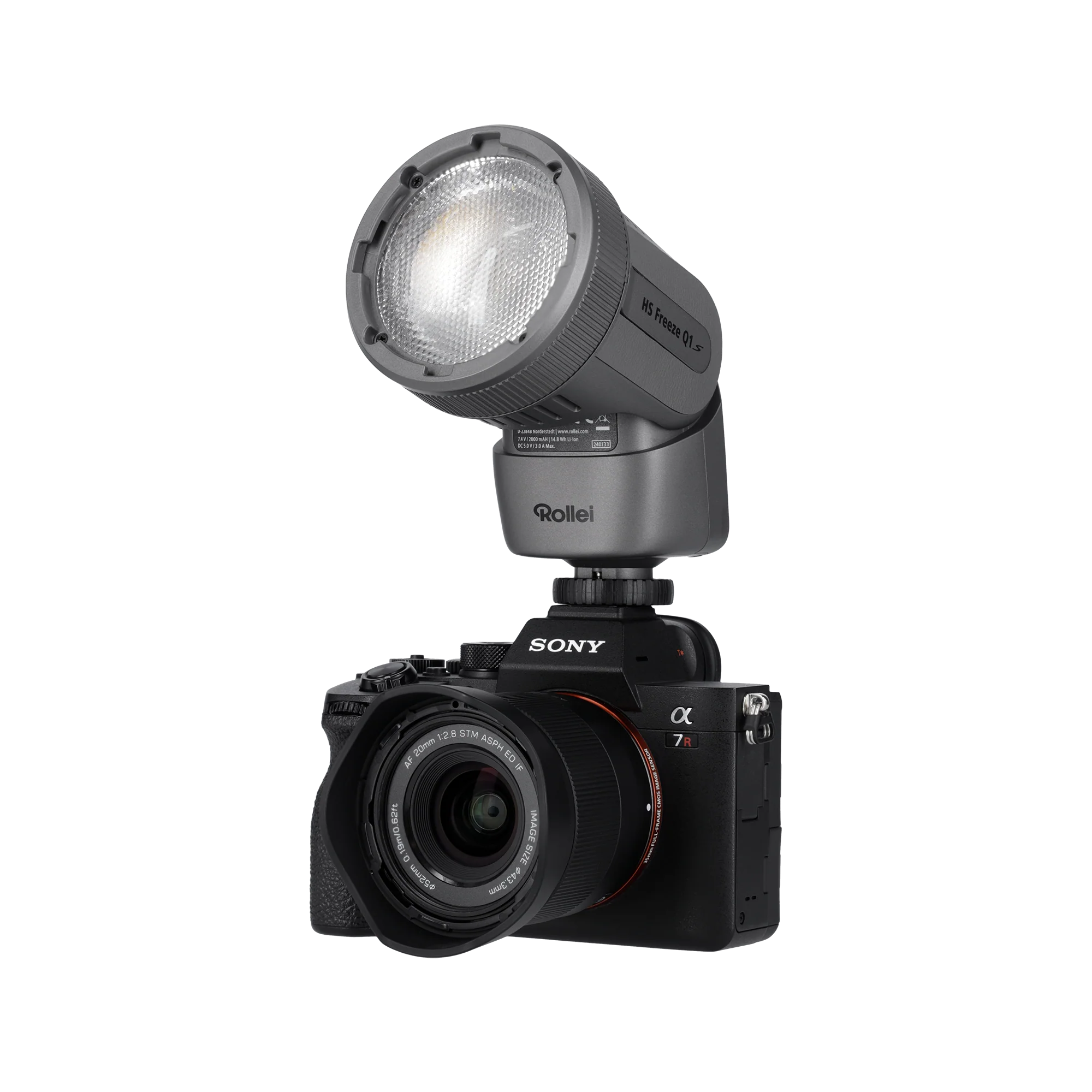 Aufsteckblitz I 2-in-1 LED-Blitz I HS Freeze Q1 - Image 24
