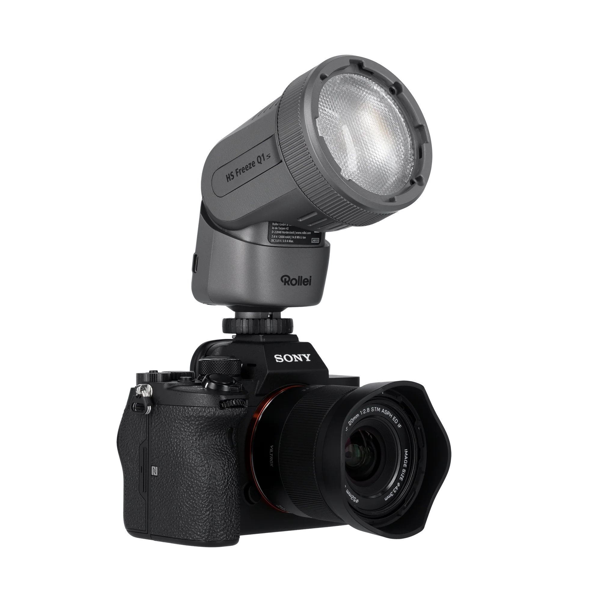 Aufsteckblitz I 2-in-1 LED-Blitz I HS Freeze Q1 - Image 26