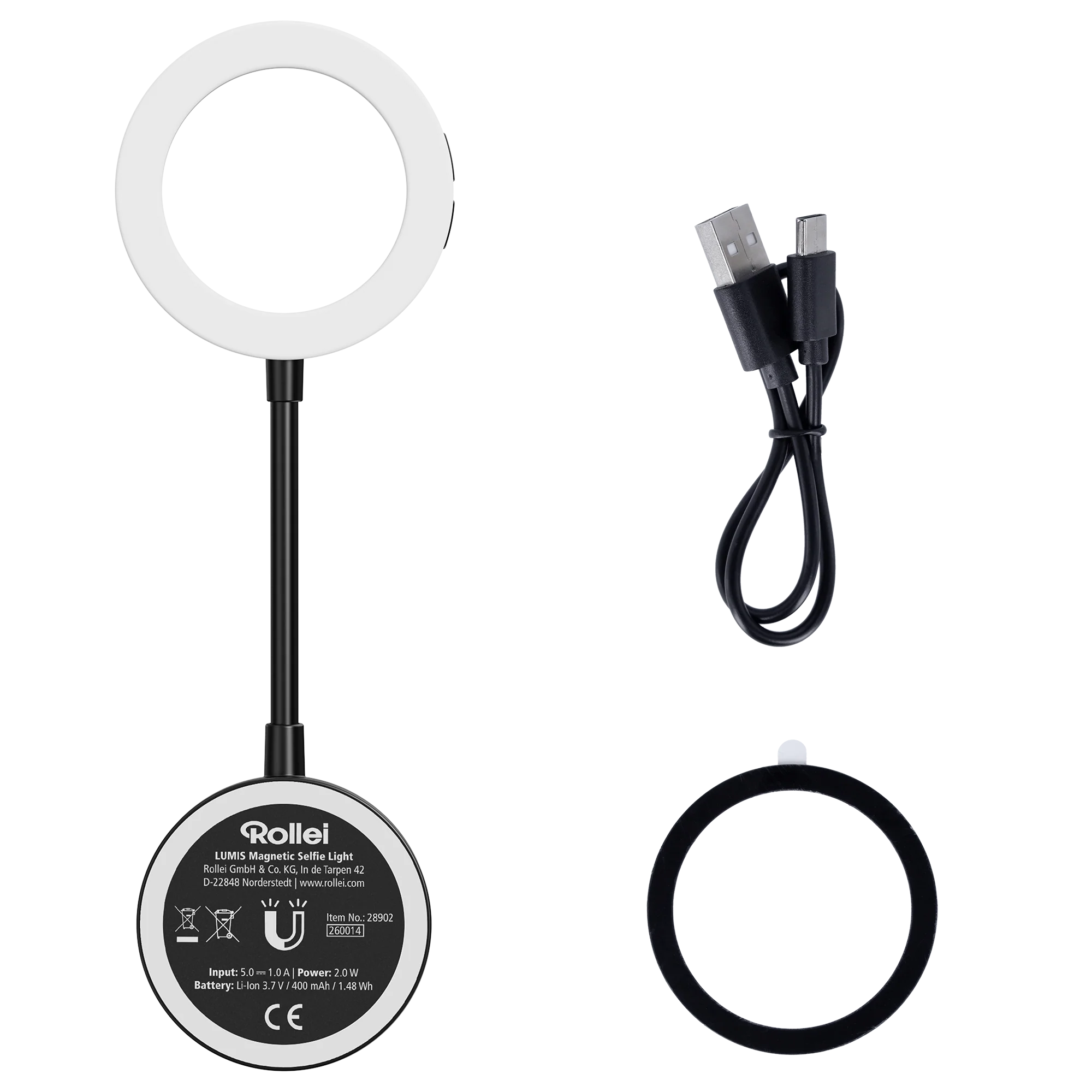 LUMIS Magnetisches LED-Ringlicht für Selfies - Image 4