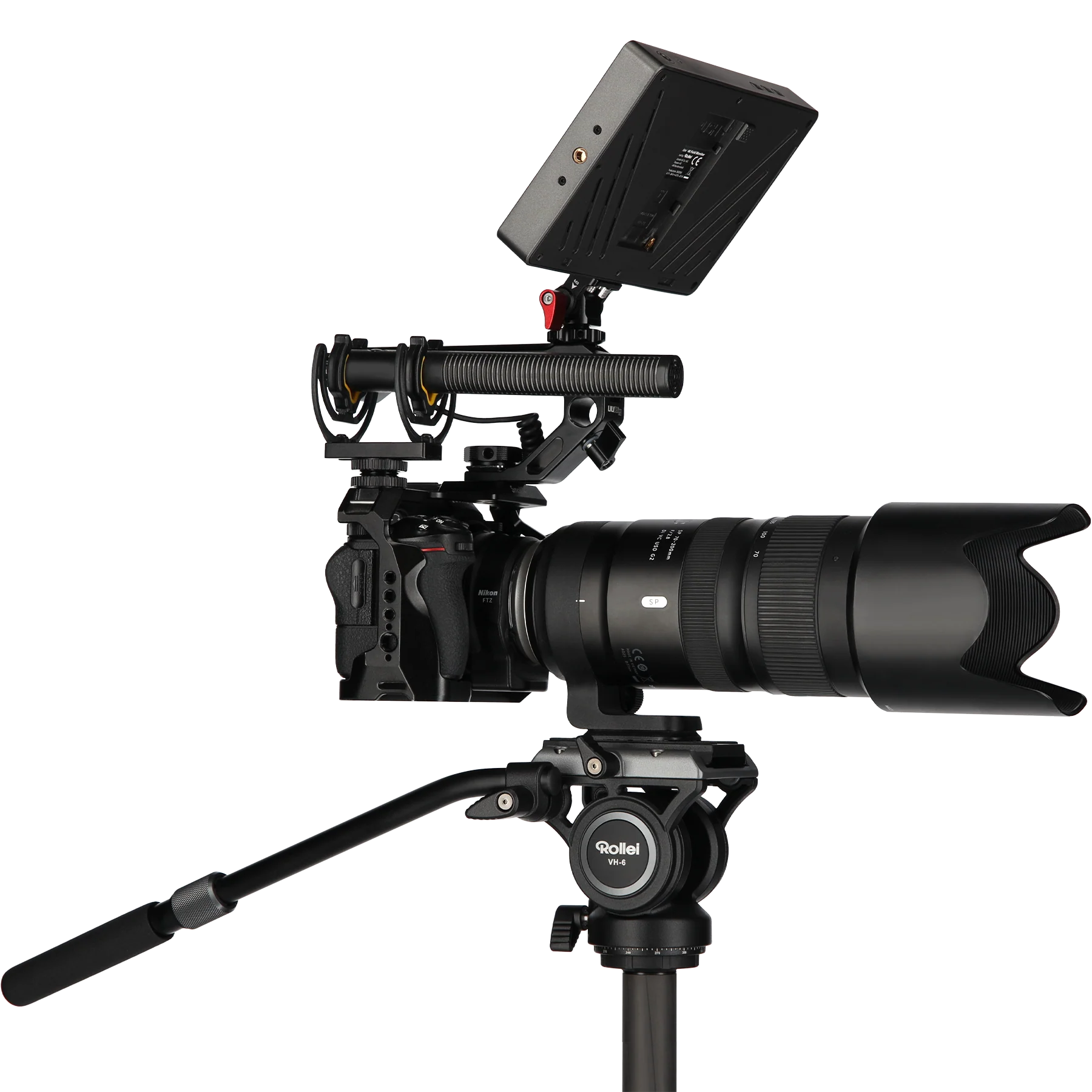Videokopf | für VH-6 Stativ | 3/8" Anschluss - Image 5